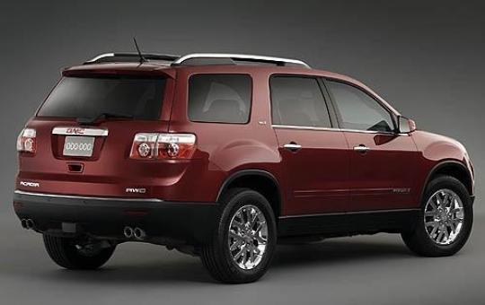 Curb weight of gmc acadia #4