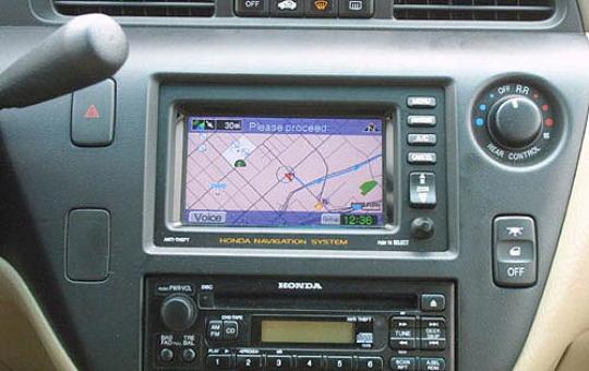 2000 Honda odyssey navigation system #2