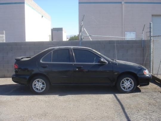 1999 Nissan sentra headlight glass #3