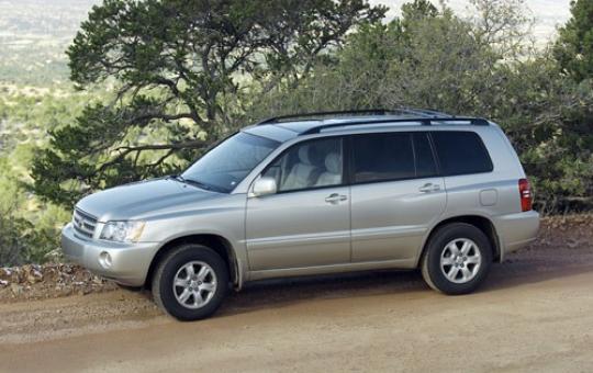 2003 toyota highlander cargo capacity #2