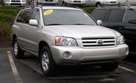 2005 toyota highlander cargo capacity #7