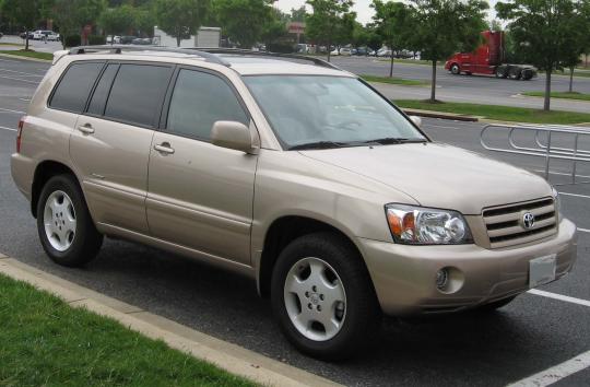 2004 toyota highlander fuel capacity #6