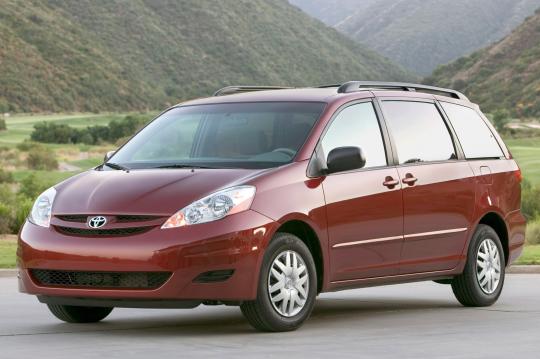2007 Toyota sienna transmission recall