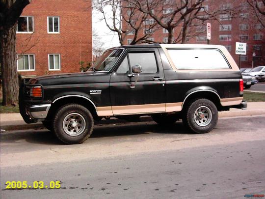1990 Ford bronco transmission type #9