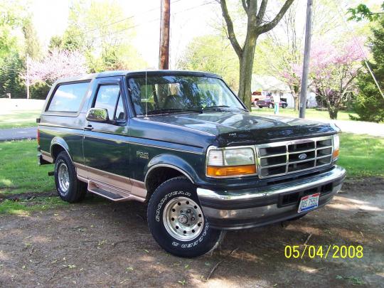1995 Ford bronco codes