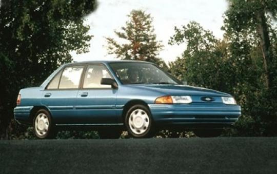Blue book value ford escort 1993