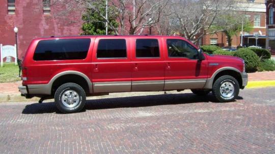 2003 Ford excursion limited towing capacity #7
