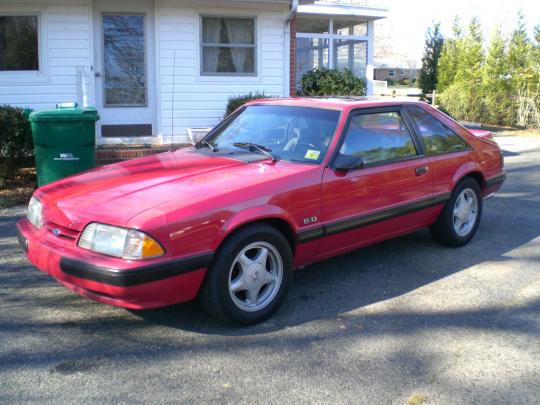 1991 Ford mustang production #7