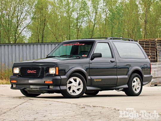 1993 Gmc Typhoon Vins Configurations Msrp Specs Autodetective