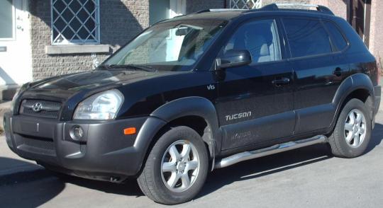 Hyundai tucson 2005 года