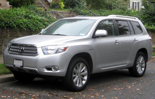 Toyota highlander 2010 года