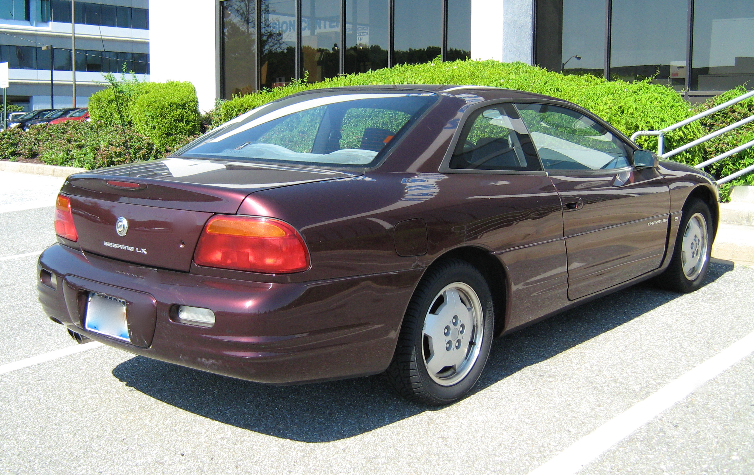 1995 Chrysler Sebring VIN Number Search - AutoDetective