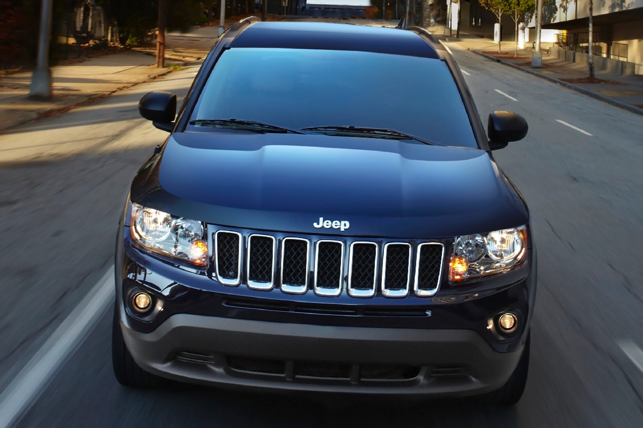 Капот jeep compass 2013